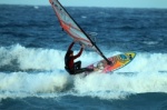 Wave windsurfing at El Cabezo in El Medano 19-11-2015