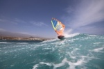 Wave windsurfing at El Cabezo in El Medano 31-03-2017