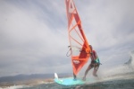Wave windsurfing at El Cabezo in El Medano Tenerife 02-11-2020