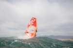 Wave windsurfing at El Cabezo in El Medano Tenerife 02-11-2020