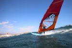 Wave windsurfing at El Cabezo in El Medano Tenerife 03-11-2020