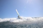 Wave windsurfing at El Cabezo in El Medano Tenerife 27-09-2020