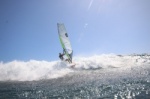 Wave windsurfing at El Cabezo in El Medano Tenerife 27-09-2020