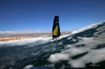 Wave windsurfing at El Cabezo with 30 knots wind 12-11-2016