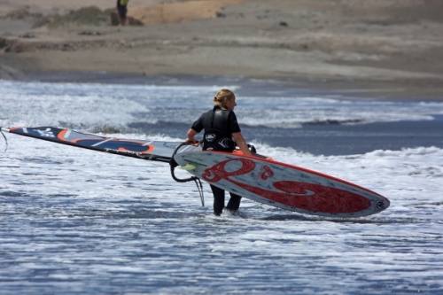 Windsurfing - El Medano South Bay 17-04-2012