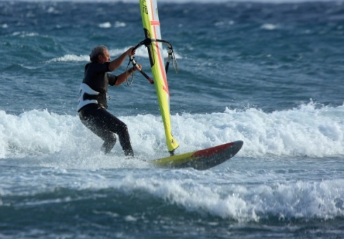 Windsurfing - Harbour Wall 06-02-2012