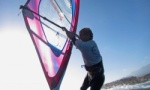 Windsurfing and kitesurfing at El Cabezo in El Medano 15-04-2013