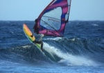 Windsurfing and kitesurfing in El Medano at Harbour Wall 07-02-2013 Tenerife