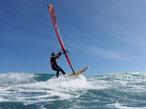 Windsurfing at El Cabezo 30-10-2013
