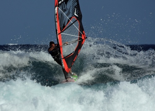 Windsurfing at El Cabezo in El Medano 12-11-2012