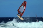 Windsurfing at El Cabezo in El Medano 23-03-2014 with Alex Mussolini and Carlito Spunti