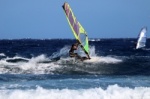 Windsurfing at El Cabezo in El Medano 23-03-2014 with Alex Mussolini and Carlito Spunti