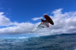 Windsurfing at El Cabezo in El Medano Tenerife 18-11-2013 Jonathan Jono Dunnett