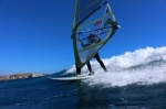 Windsurfing at El Cabezo in El Medano Tenerife 18-11-2013 Jonathan Jono Dunnett