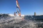 Windsurfing at El Cabezo in El Medano Tenerife 24-09-2016