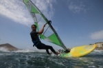 Windsurfing at TWS Playa Sur in El Medano Tenerife 16-09-2017