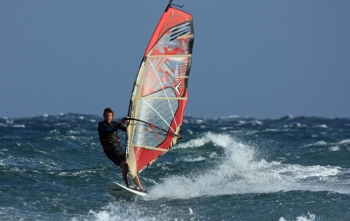 Windsurfing El Cabezo 04-02-2012