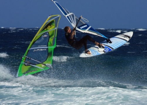 Windsurfing El Cabezo 09-02-2012