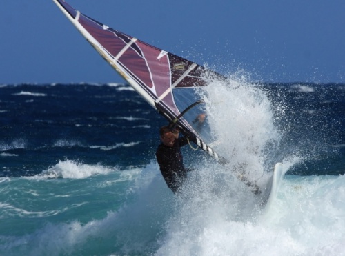 Windsurfing El Cabezo 09-02-2012