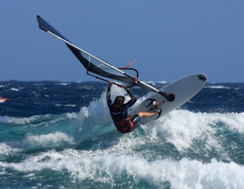 Windsurfing El Cabezo 09-02-2012