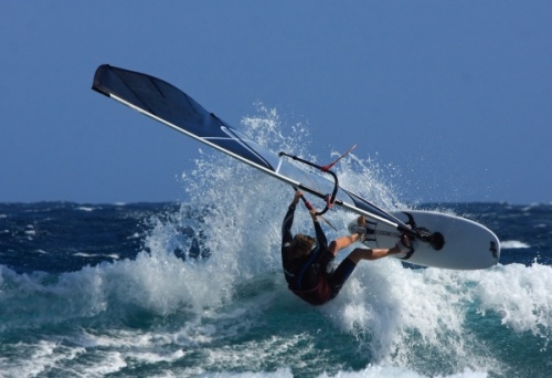 Windsurfing El Cabezo 09-02-2012