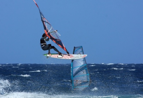 Windsurfing El Cabezo 09-02-2012