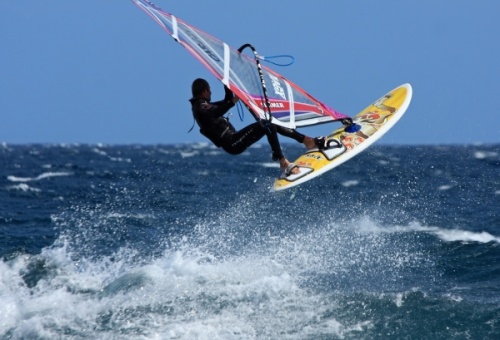 Windsurfing El Cabezo 10-02-2012