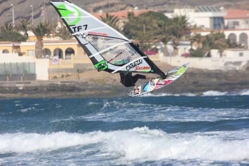 Windsurfing El Cabezo 18-01-2012