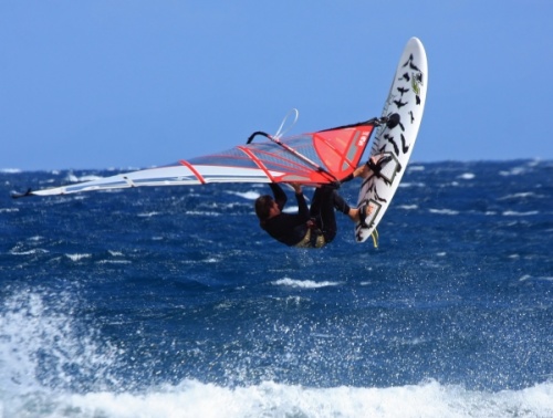 Windsurfing El Cabezo 19-02-2012