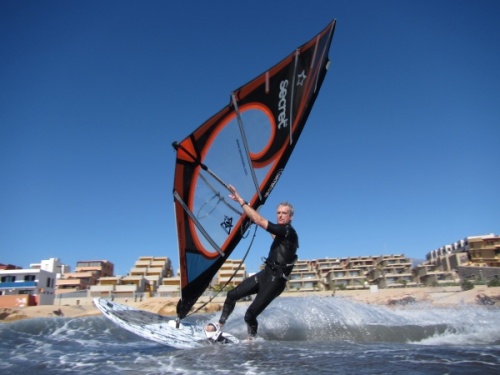 Windsurfing El Medano 12-02-2013 Ian Leonard