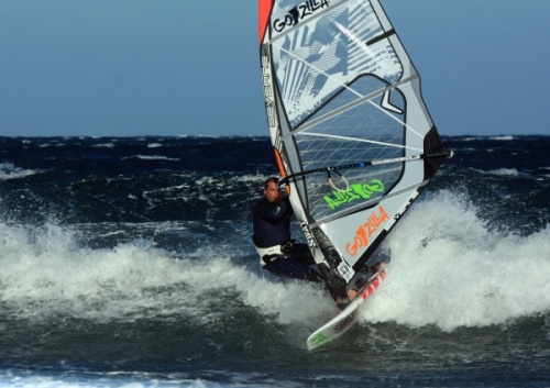 Windsurfing El Medano El Cabezo 02-02-2013