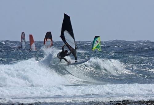 Windsurfing El Medano El Cabezo 08-02-2013