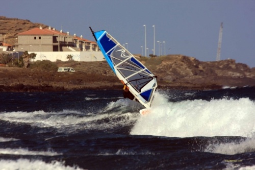 Windsurfing El Medano El Cabezo 22-01-2013