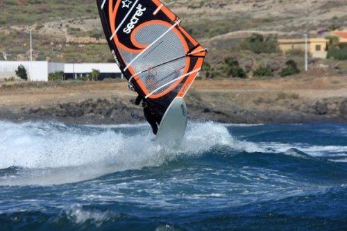 Windsurfing El Medano El Cabezo Tenerife 24-01-2013