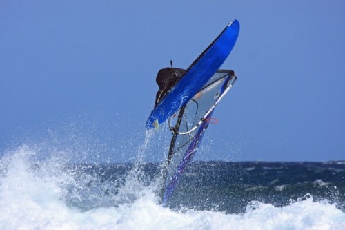 Windsurfing El Medano El Cabezo Tenerife 24-01-2013