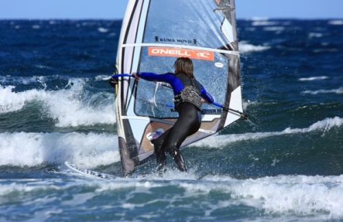 Windsurfing freestyle El Cabezo Remko de Zeeuw H-444 01-02-2012