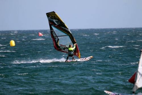 Windsurfing freestyle slalom El Medano Tenerife 26-01-2017