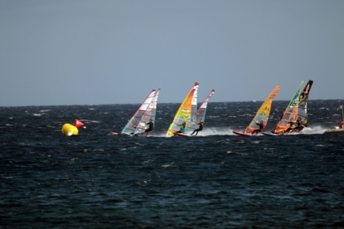 Windsurfing freestyle slalom El Medano Tenerife 26-01-2017