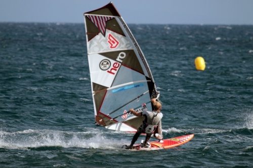 Windsurfing freestyle slalom El Medano Tenerife 26-01-2017