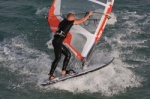 Windsurfing freestyle Spock