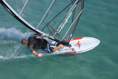 Windsurfing is fun and funny