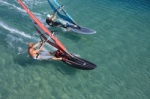 Windsurfing race