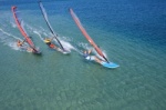 Windsurfing race