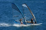 Windsurfing race