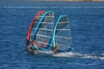 Windsurfing race