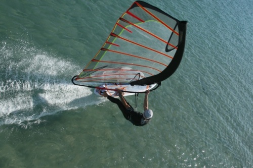 Windsurfing speed sailing