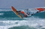 Windsurfing wave jumps