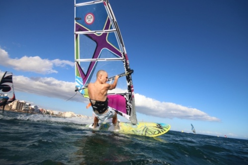 Freestyle 3style windsurfing in El Medano Tenerife SurfMedano 09-10-2018