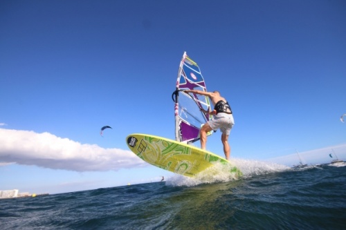 Freestyle 3style windsurfing in El Medano Tenerife SurfMedano 09-10-2018