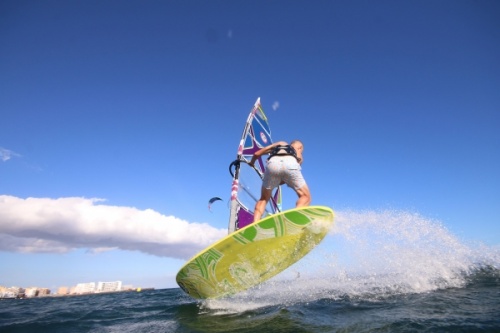 Freestyle 3style windsurfing in El Medano Tenerife SurfMedano 09-10-2018
